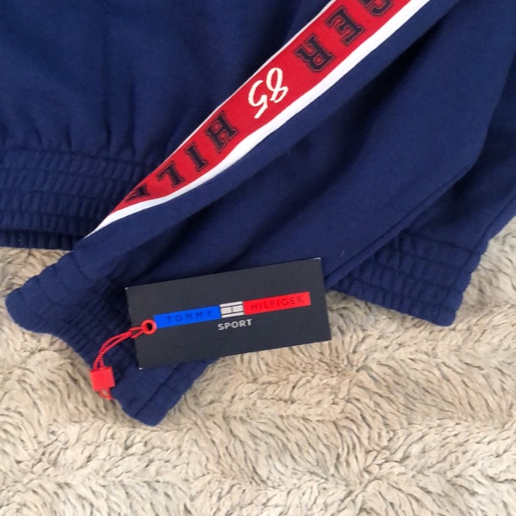 NEW w/ tag TOMMY HILFIGER Sport crop quarter-zip - Picture 2 of 9
